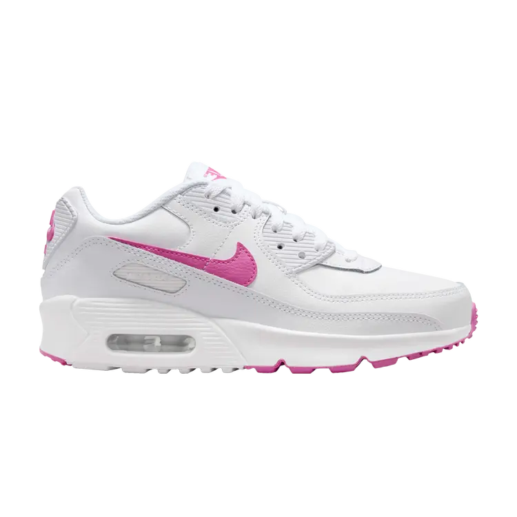 

Кроссовки Air Max 90 GS, цвет White Laser Fuchsia