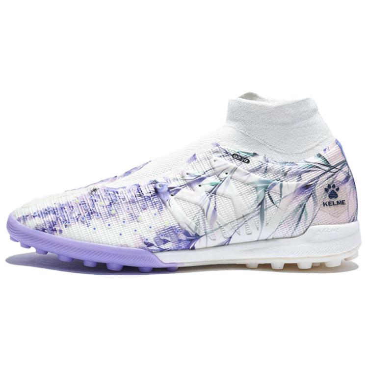 

KELME Футбольные бутсы Speed Electric 3.0 TF Turf с защитой от скольжения, износостойкие, мужские, белые, фиолетовые
