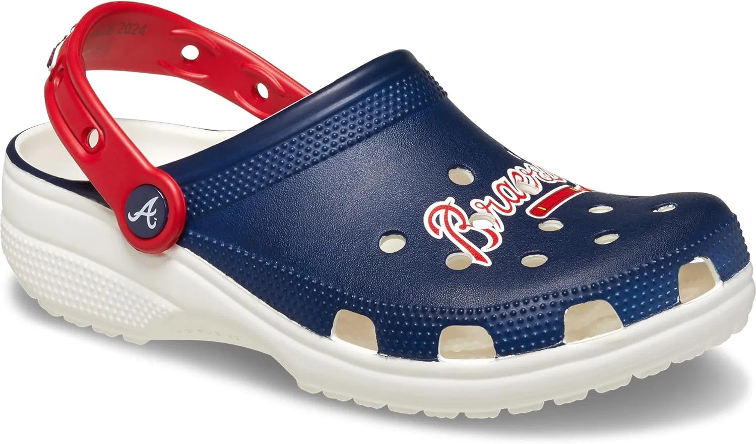 Сабо Crocs Unisex Adult MLB Classic Clogs, цвет Atlanta Braves