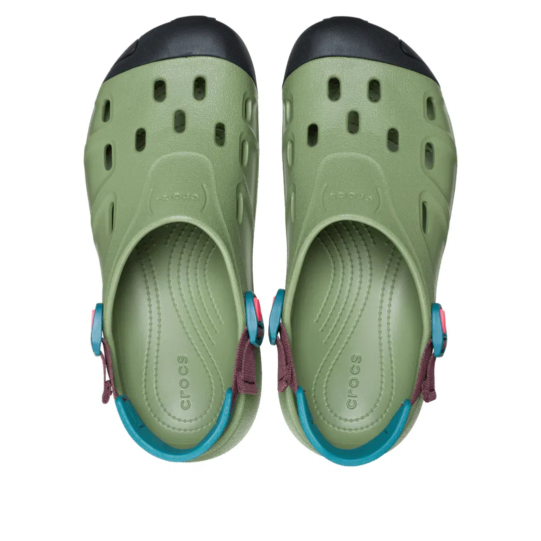 Сабо Crocs Quick Trail Clog 'Cargo Multi' 212809-2DA, зеленый — фото 3