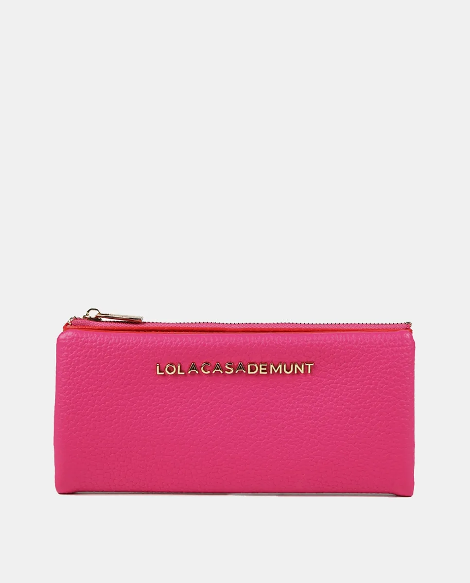 

Двухцветный кошелек с эффектом кожи Lola Casademunt, розовый