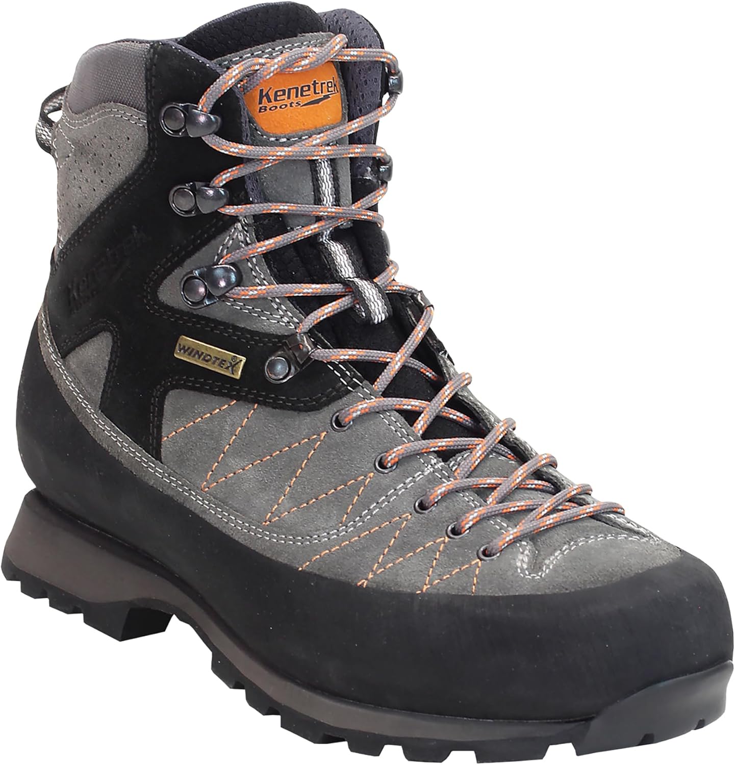 

Мужские высокие походные ботинки Kenetrek Bridger из кожи, серый