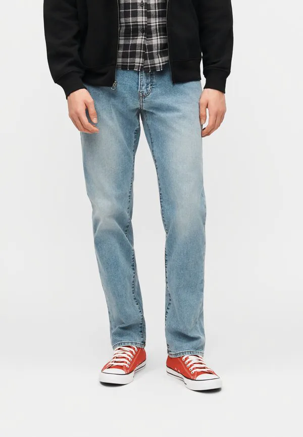Прямые джинсы прямого кроя Gap, Light Blue Denim