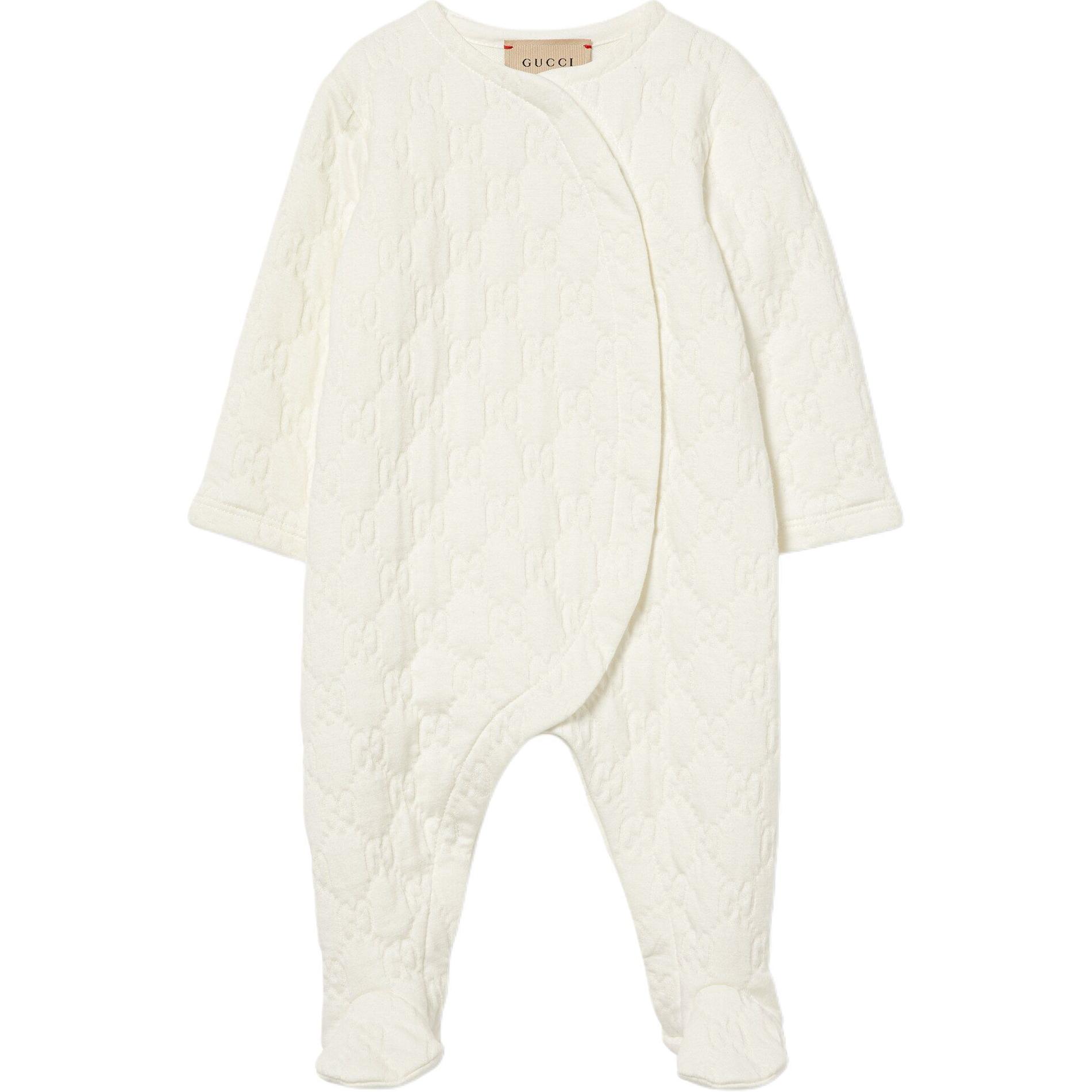 

GUCCI Комбинезон FW24 белый для младенцев и малышей