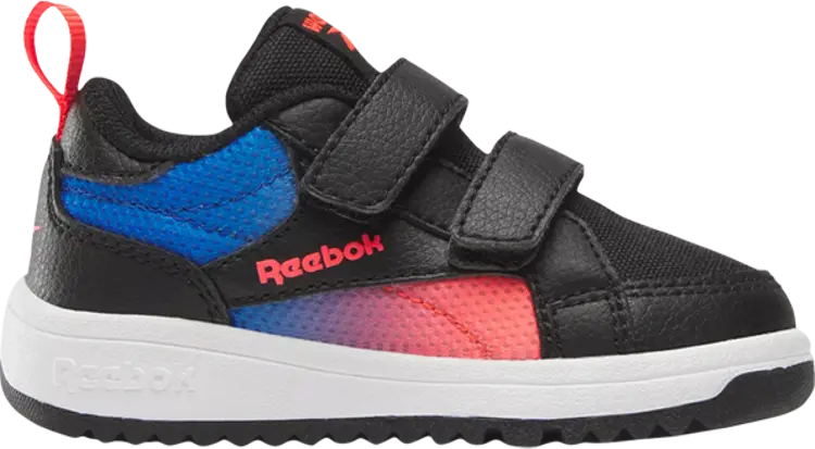 

Кроссовки Weebok Clasp Low Toddler 'Electric Cobalt Neon Cherry', черный