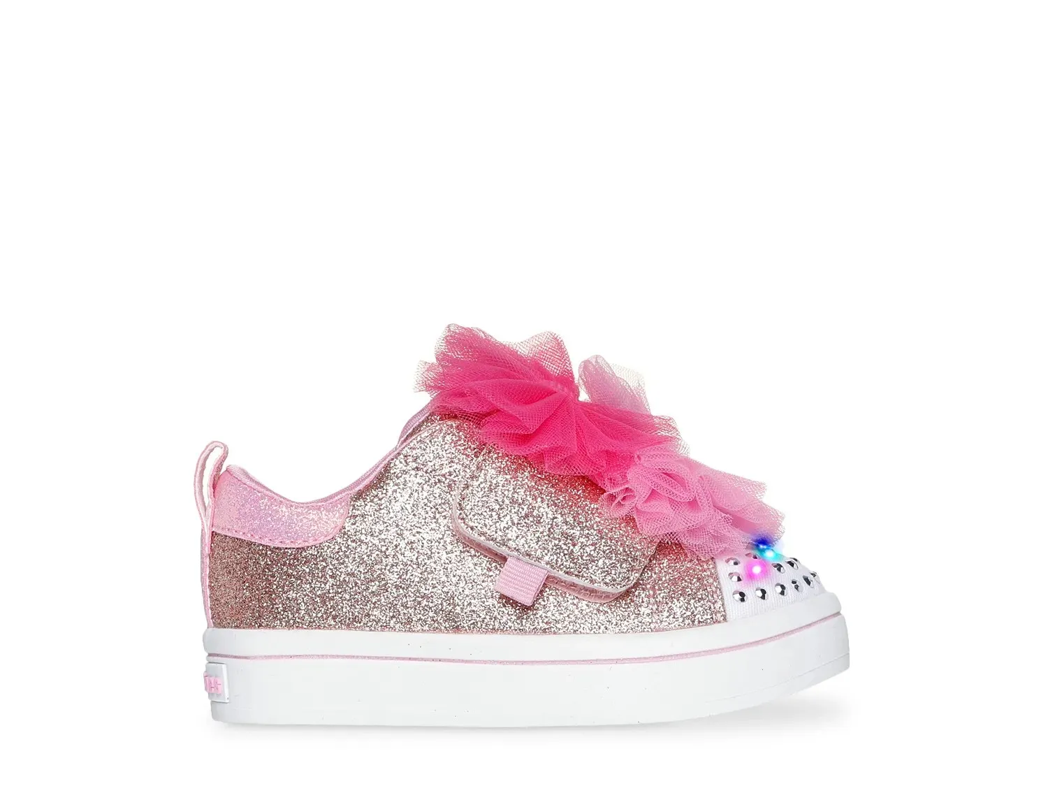 Кроссовки Skechers Twinkle Toes Twi-Lites 2.0 Tutu Cute Sneaker — детские, золотистые — фото 4