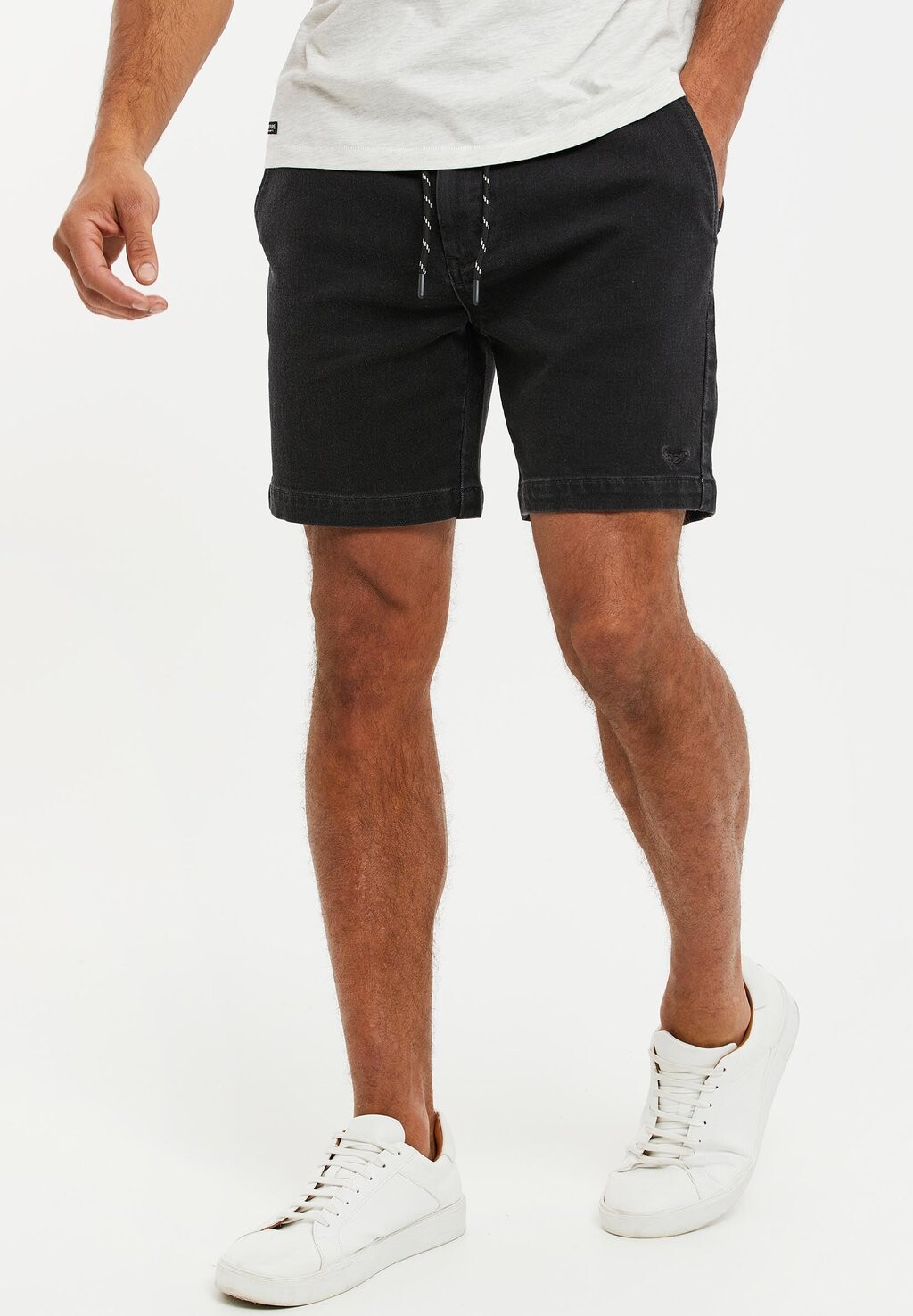 

Джинсовые шорты THBPLAZA Threadbare, цвет washed schwarz