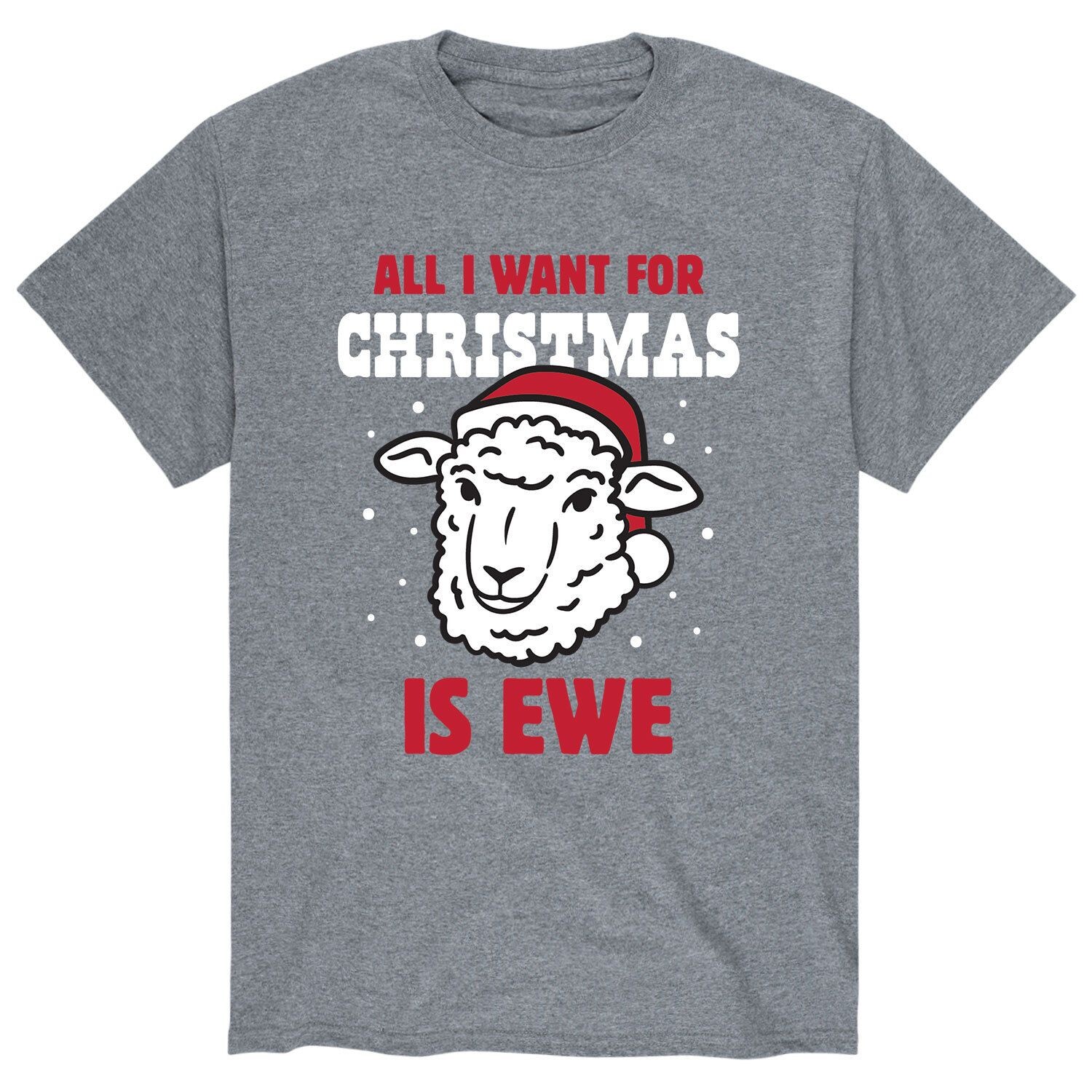 

Мужская мечта на Рождество - футболка Ewe Licensed Character