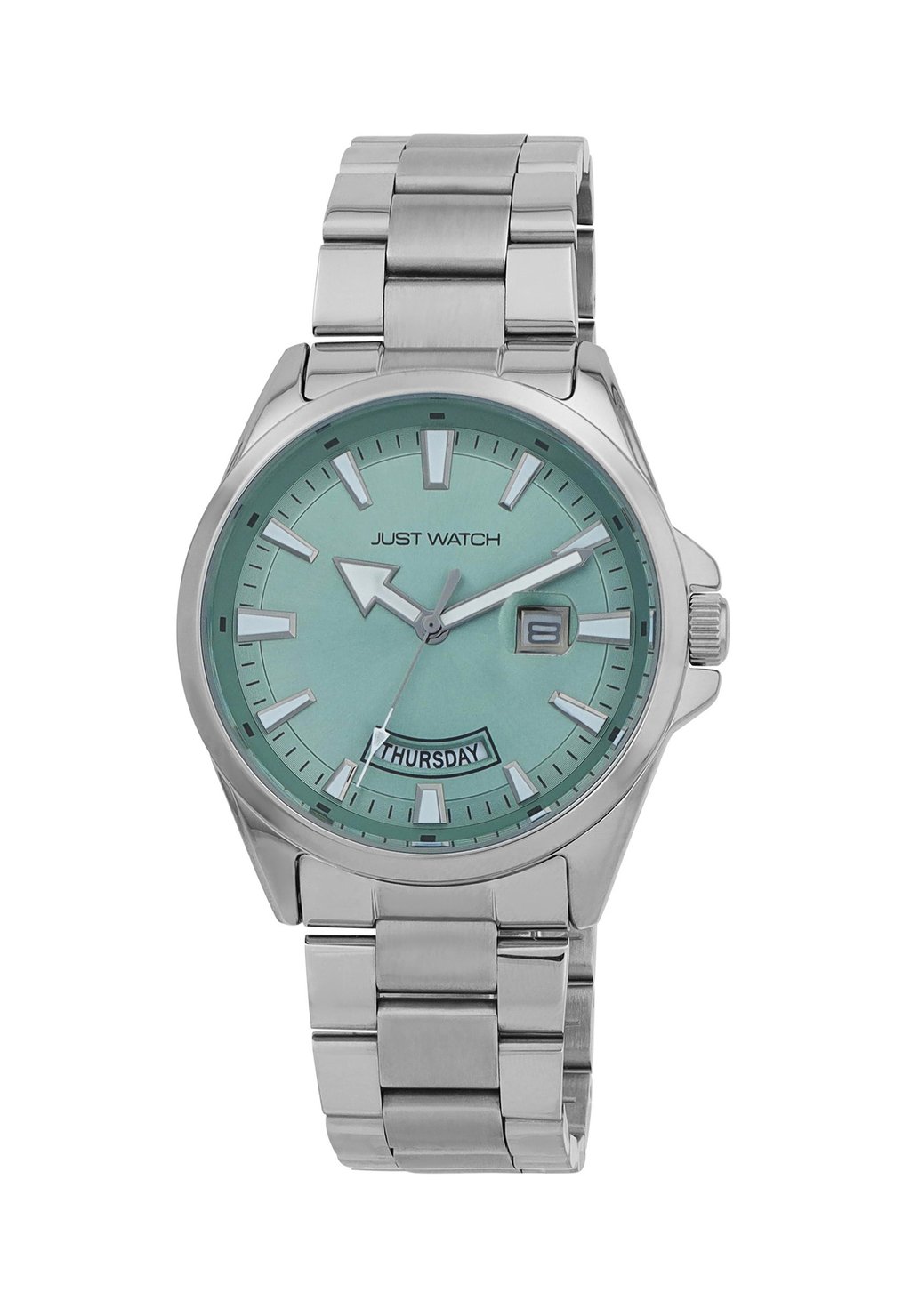 

Часы 42 MM, 5ATM Just Watch, серебряный