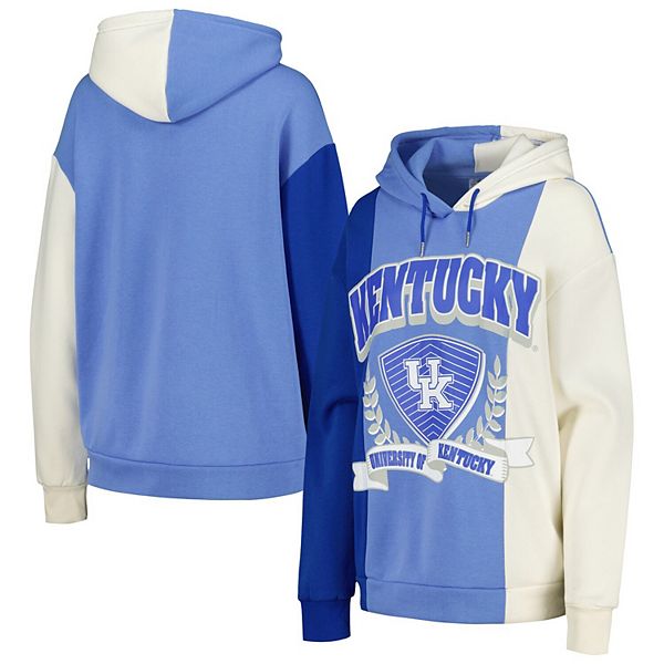 

Толстовка с капюшоном Women's Royal Kentucky Wildcats Hall of Fame Colorblock Gameday Couture