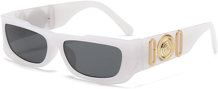 

Модные женские солнцезащитные очки в маленькой квадратной оправе, женские очки для активного отдыха в стиле хип-хоп, модные очки с защитой от ультрафиолета UV400 MTZJH, C2