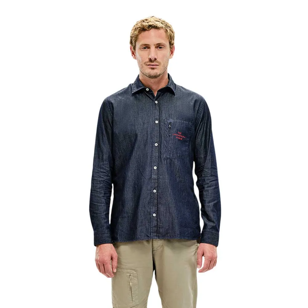 

Рубашка The Mountain Studio Field light denim, синий