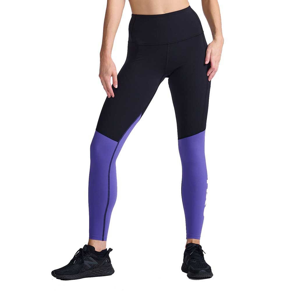 

Леггинсы 2XU Form Splice Hi-Rise Comp, фиолетовый