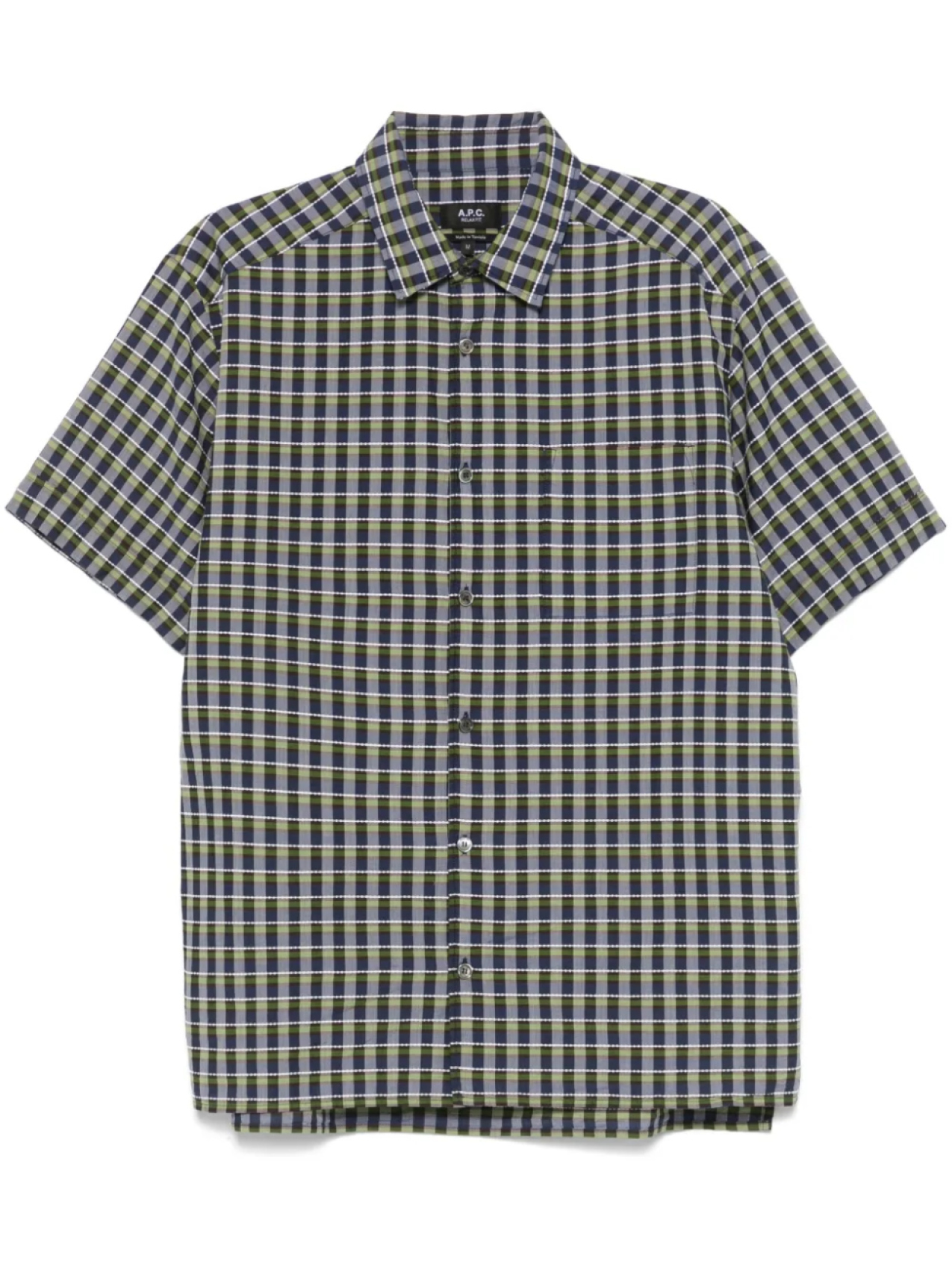 

A.P.C. рубашка Ross, синий