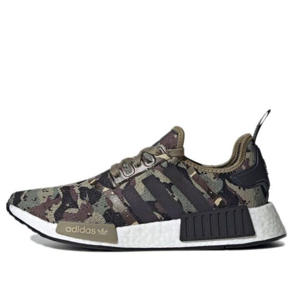 

Кроссовки nmd_r1 'cargo camo' Adidas, мультиколор