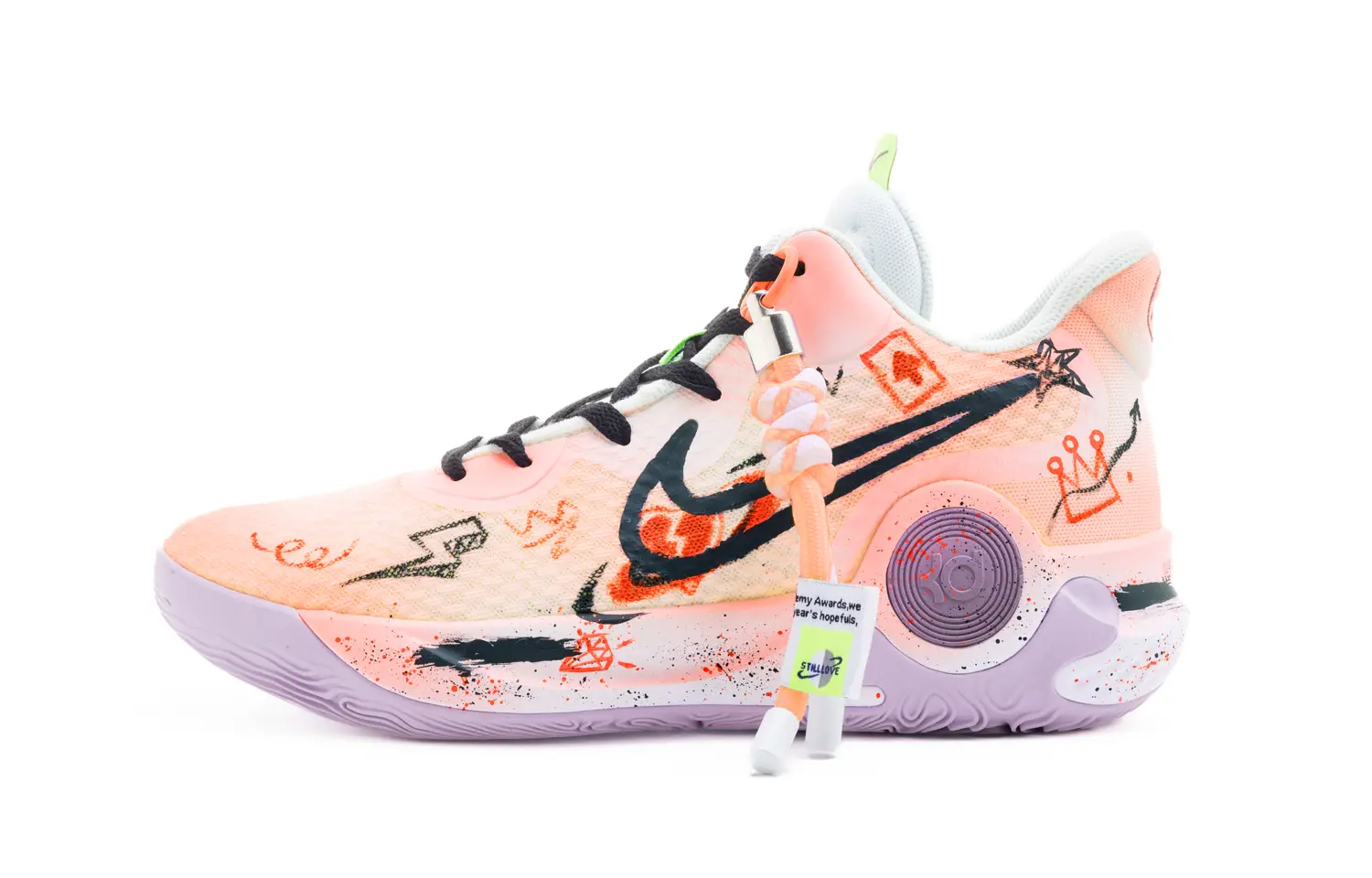 

Nike Баскетбольные кроссовки KD Trey 5 IX Mid Top Vintage, мужские, оранжевые