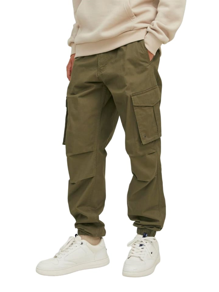 

Брюки-Карго Jack & Jones, оливковый
