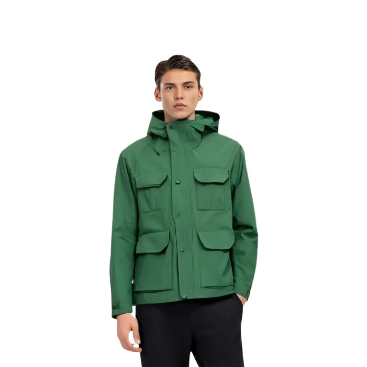 Куртка унисекс Mountain Rock Uniqlo, 55 зеленый — фото 3
