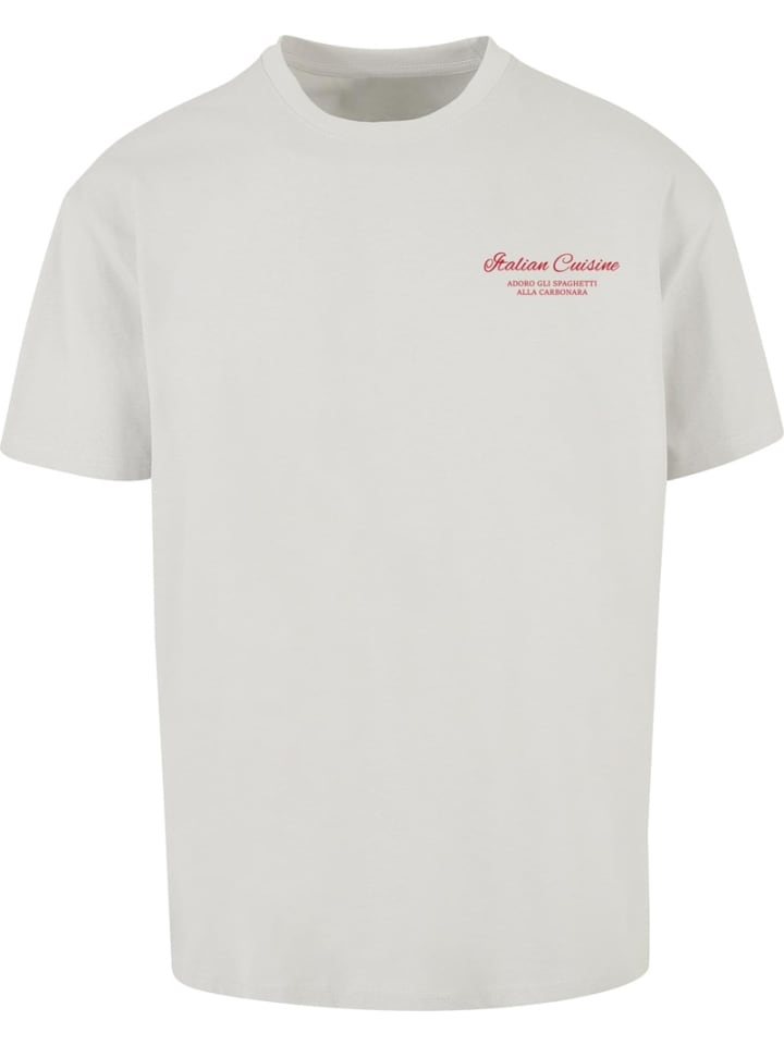 

Футболка "Al Dente Per Favore Tee" серого цвета Merchcode