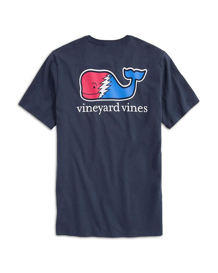 

Футболка с коротким рукавом x Grateful Dead и принтом кита Vineyard Vines, синий
