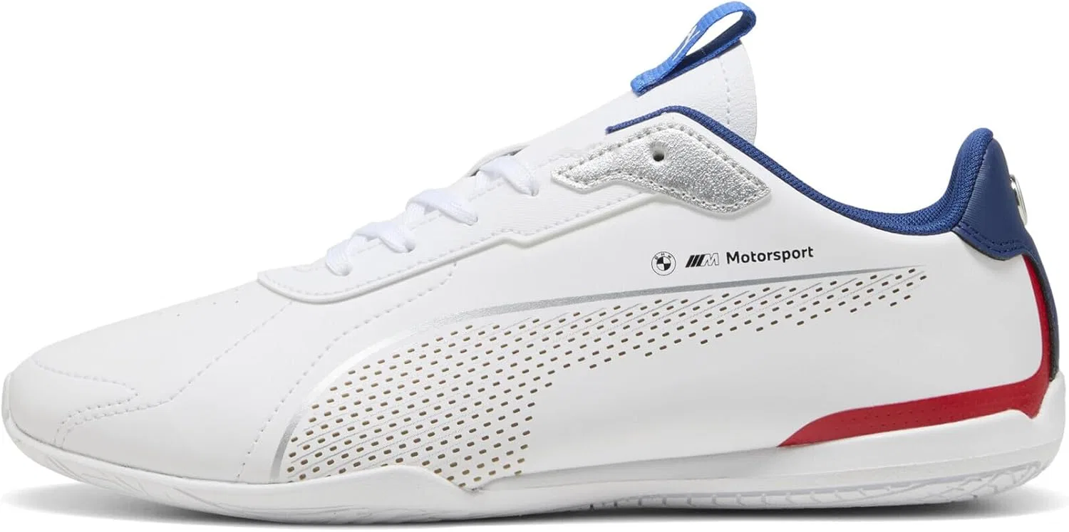 Кроссовки PUMA для взрослых BMW M Motorsport Neo Cat 3.0, White Silver Metallic — фото 3
