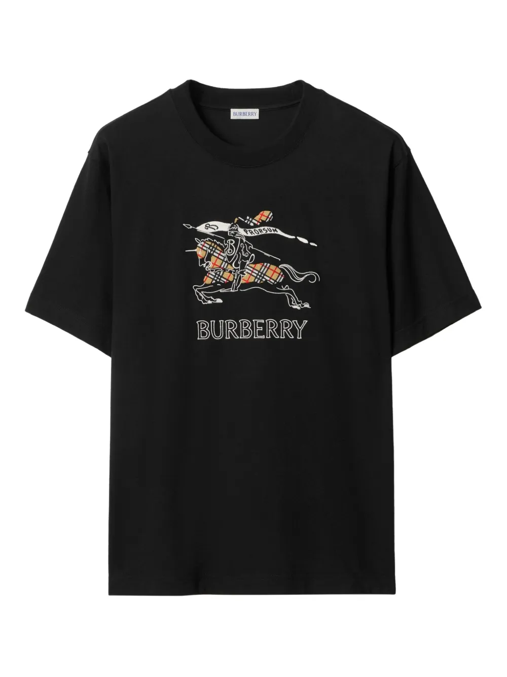 

Футболка Equestrian Knight Burberry, черный