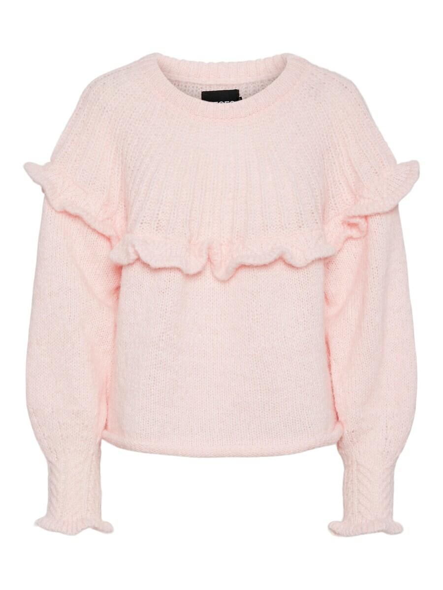 

Тонкий вязаный свитер PIECES Sweater PCRikka, розовый