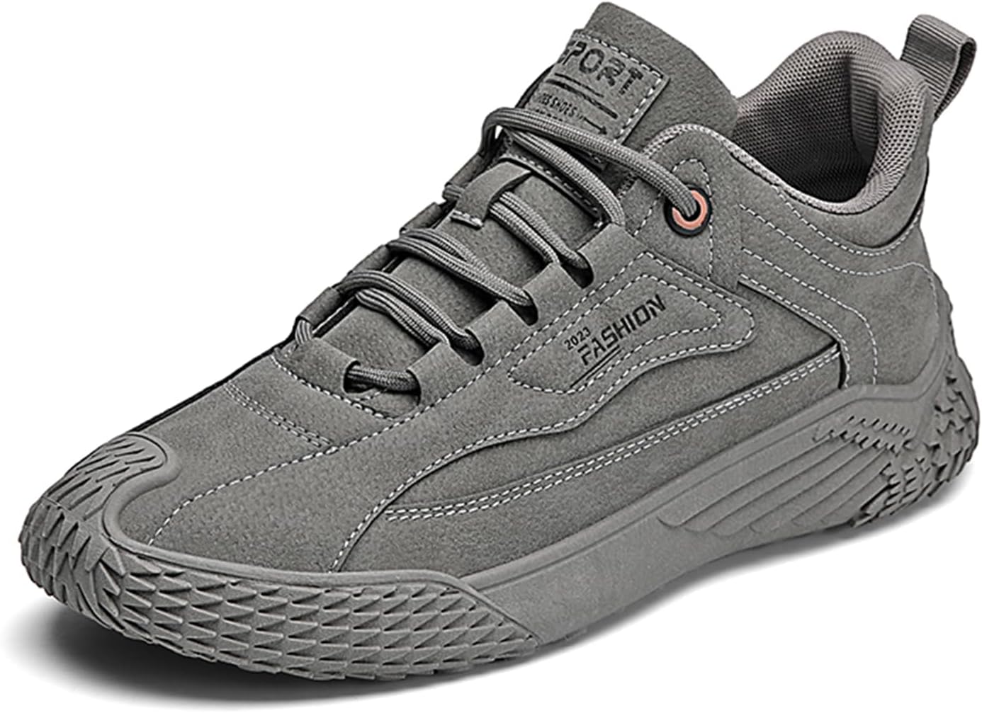 

Мужские слипоны кроссовки Удобные дышащие обувь для ходьбы и бега Спортивные повседневные кроссовки для мужчин Abborora, серый
