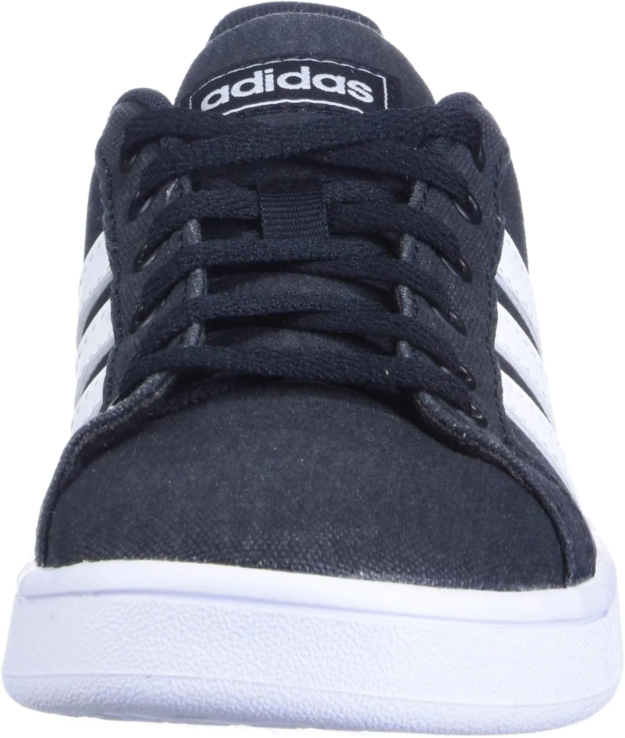 Кроссовки adidas Grand Court, детские, черный/белый/серый — фото 2