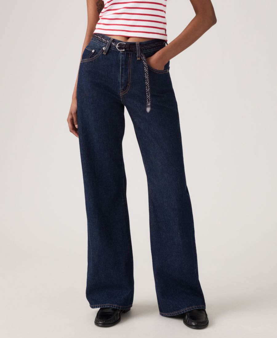 Женские джинсы средней посадки с расклешенными штанинами (Middy Loose Mid Rise Bootcut Jeans) Levi's, Shaded View — фото 4