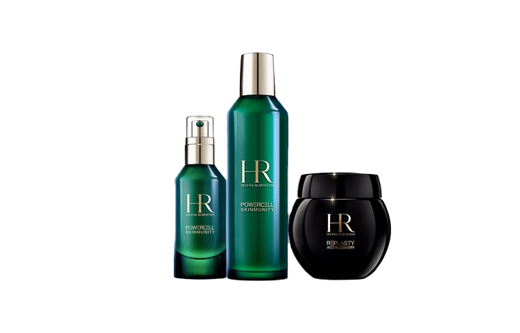 HELENA RUBINSTEIN Набор средств для ухода за кожей green bottle serums+black bandages cream+new skin toner успокаивающий, подтягивающий, увлажняющий — фото 3