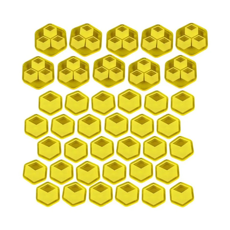 

Набор жетонов торговых товаров — прозрачный желтый (40), Twilight Imperium 4th Edition Gaming Accessories (Litko Aerosystems)