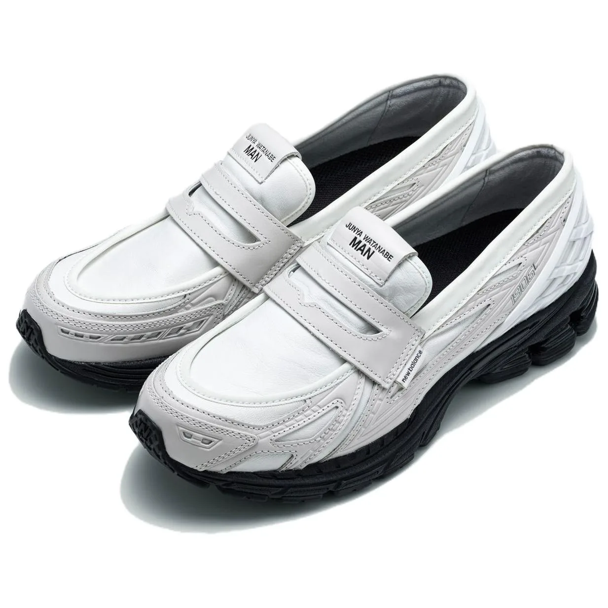 New Balance JUNYA WATANABE 1906L мужские низкие кроссовки белые черные — фото 3