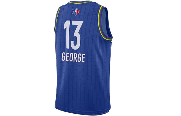 Майка Air Jordan NBA All-Star Edition SW 2020 Jerseys 'Paul George 13', синий — фото 2