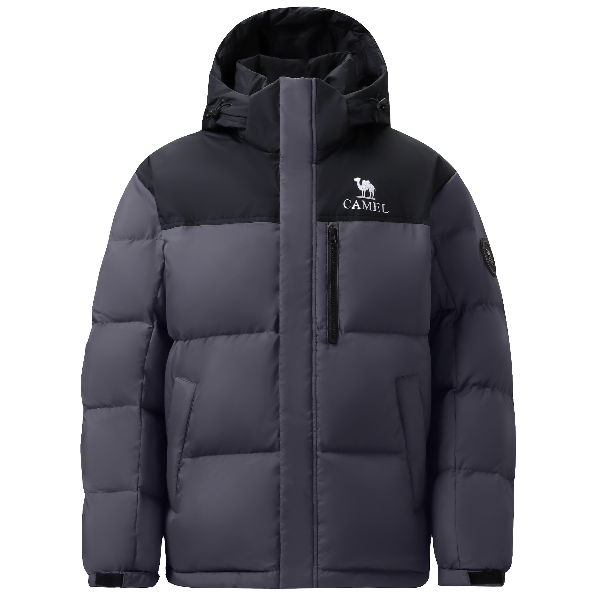 

Пуховик для экстремальных холодов Unisex CAMEL, phantom черный/черный серебро серый