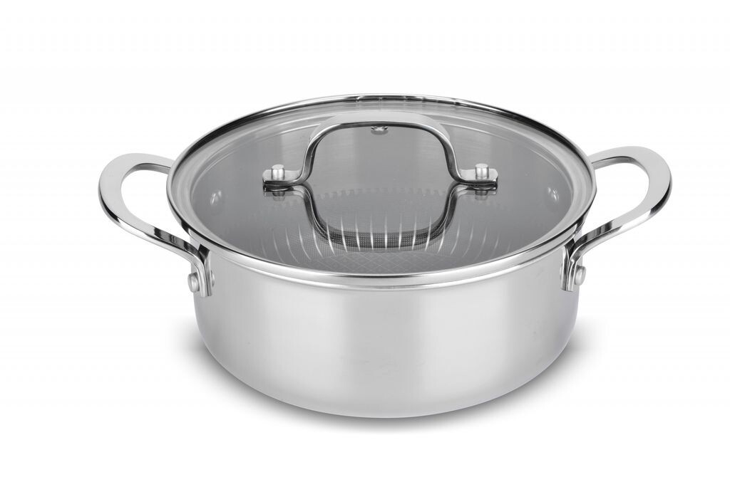 

LIVINGTON Titan Pot 4,2 л - кастрюля из нержавеющей стали с покрытием - 24см MediaShop