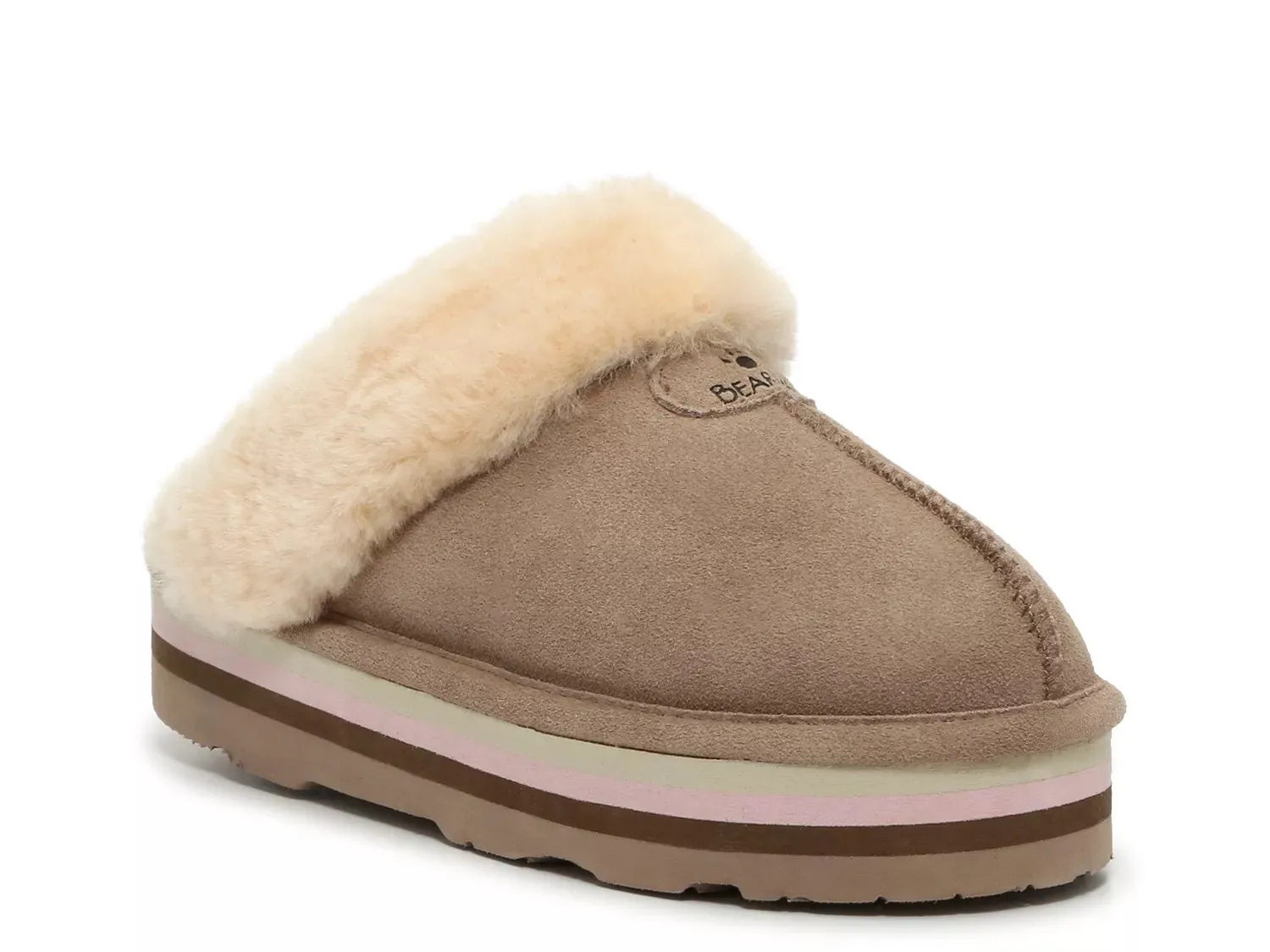 Тапочки на платформе Bearpaw Retro Loki, темно-серые