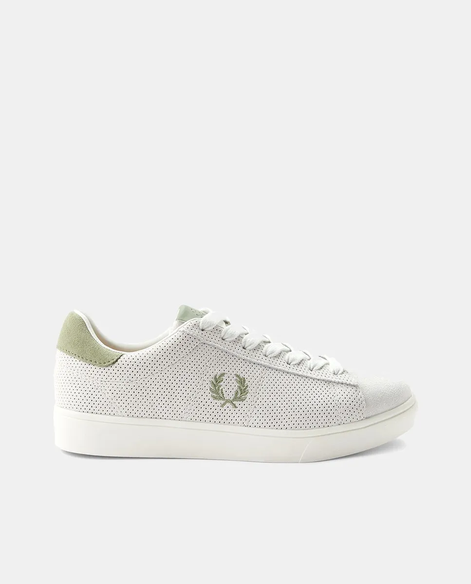 

Мужские кожаные кроссовки Spencer Fred Perry, белый