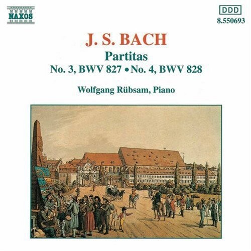 

CD диск Bach / Rubsam: Partitas 3-5