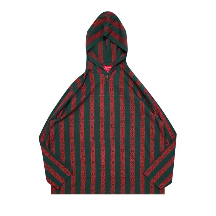 

Рубашка Supreme Baja Hooded Shirt, зеленый