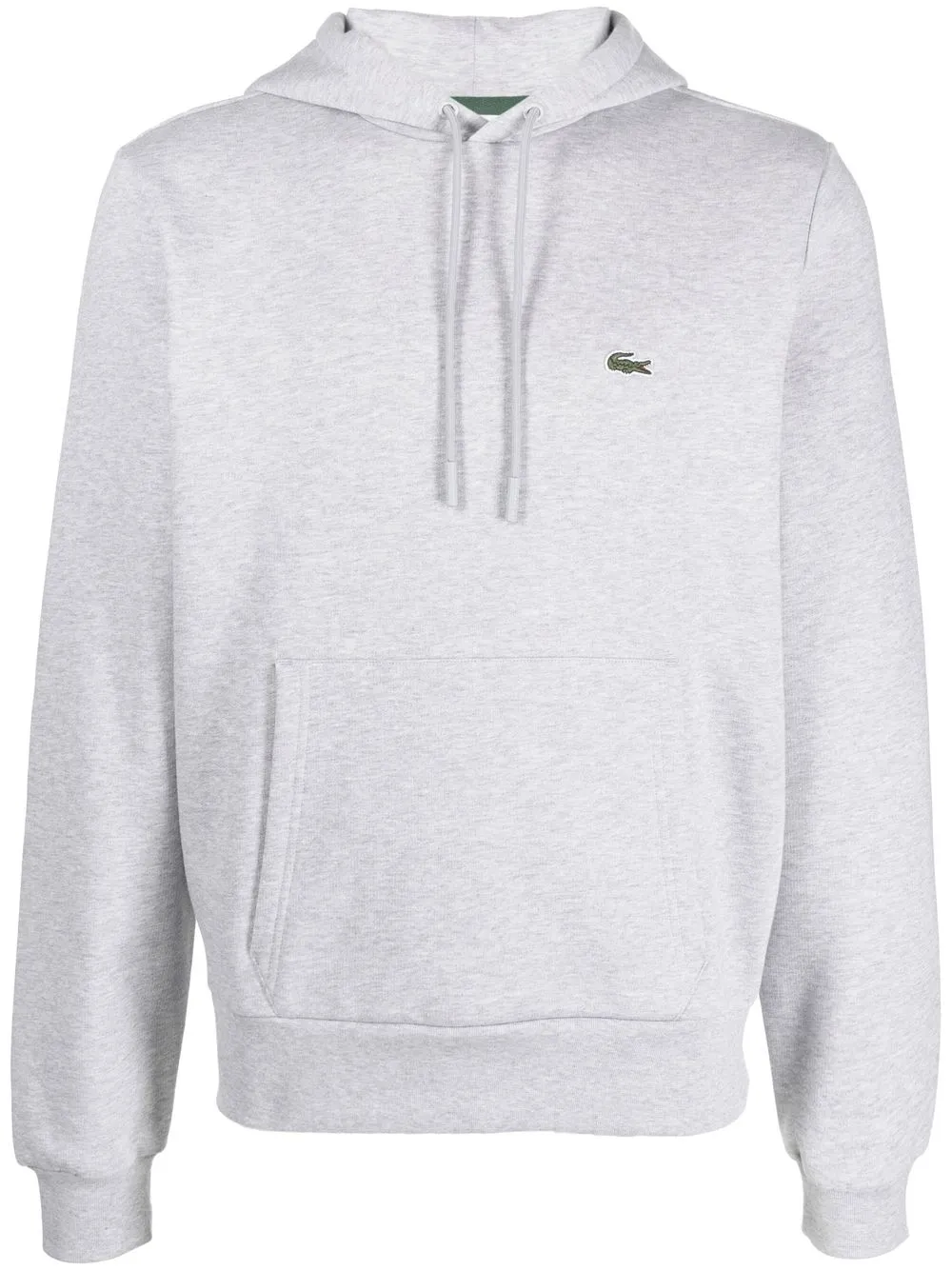 

Худи с нашивкой-логотипом Lacoste, серый