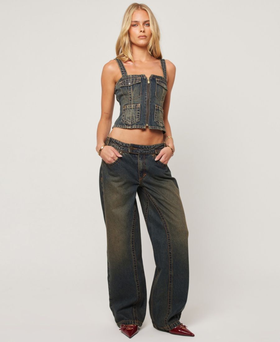 

Женские джинсы 99 Utility Hillary Baggy Jeans Abrand, Hillary