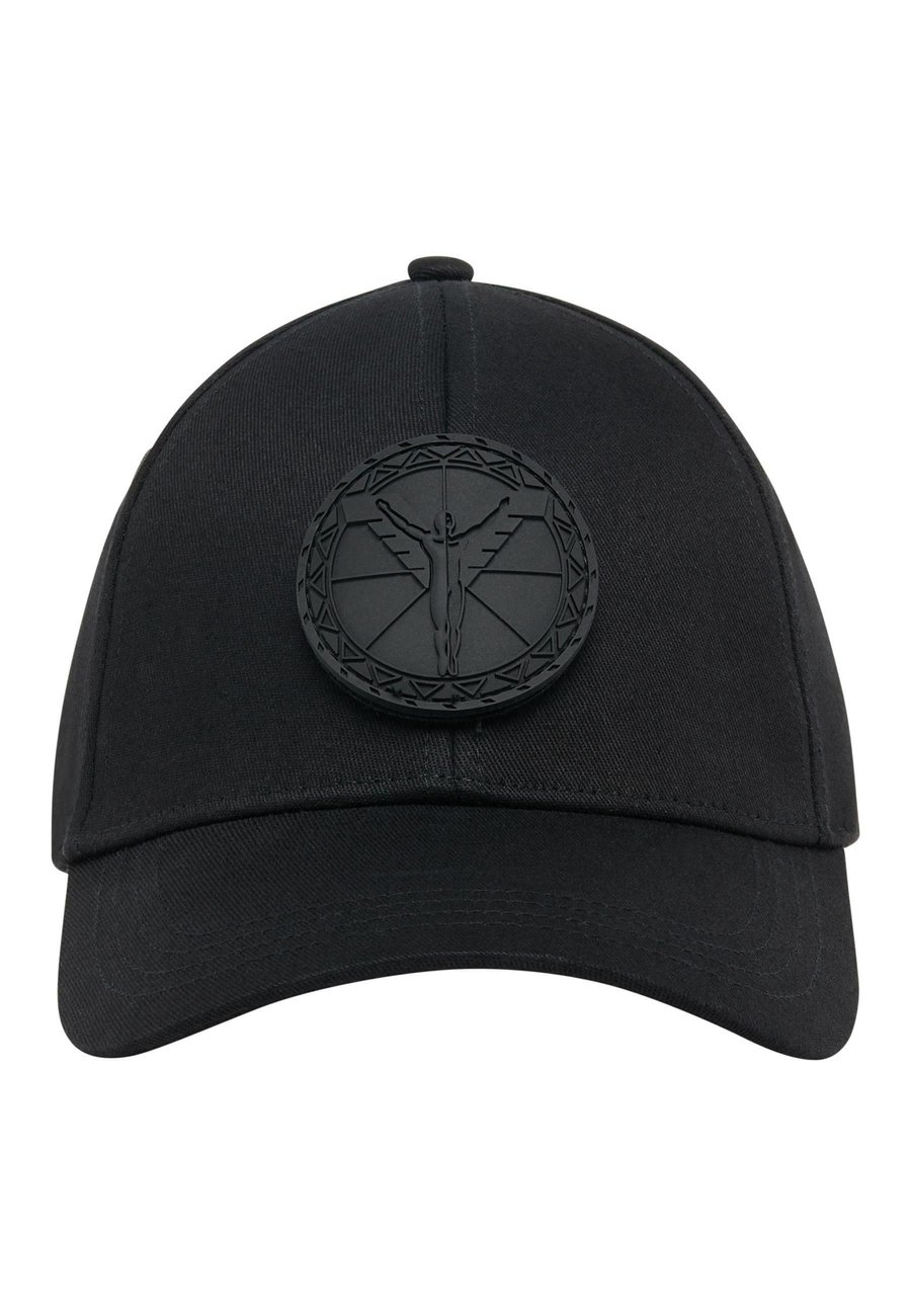 

Бейсболка Carlo Colucci UNISEX BASE MIT UNIQUE BADGE DEZULIAN, Schwarz/Black