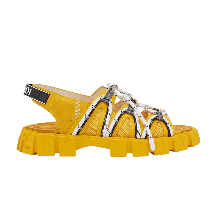 

Сандалии Fendi Sarah Coleman x Fendi Force Sandal Mimosa, желтый