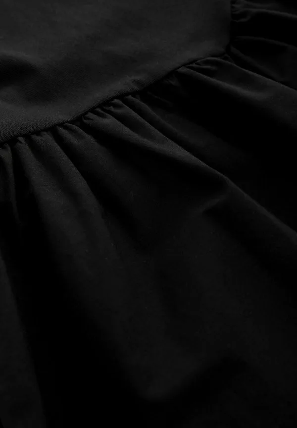 Платье из трикотажа с логотипом «шеврон» стандартного кроя Smallsaints, Black — фото 4