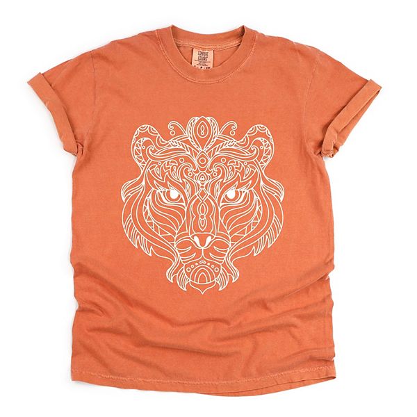 

Футболка с принтом Tiger face mandala, женская, окрашенная в готовом виде Simply Sage Market, Yam, Зеленый, Футболка с принтом Tiger face mandala, женская, окрашенная в готовом виде Simply Sage Market, Yam