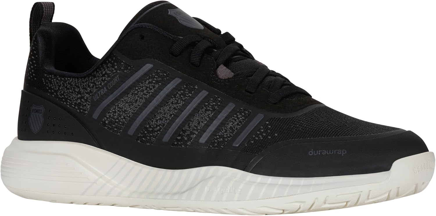 Мужские кроссовки для пиклбола K-Swiss Ultra Court, черный — фото 2