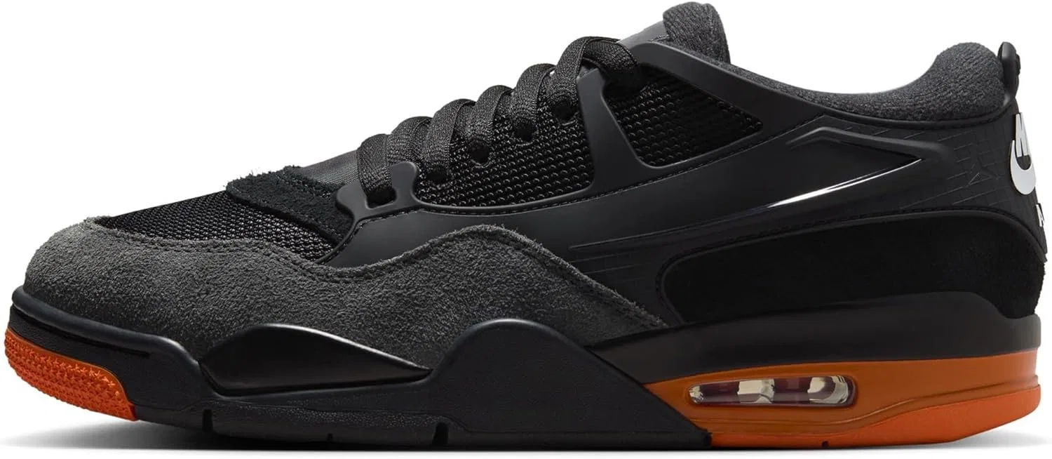 Мужские кроссовки NIKE Air Jordan 4 RM, Black Anthracite Starfish
