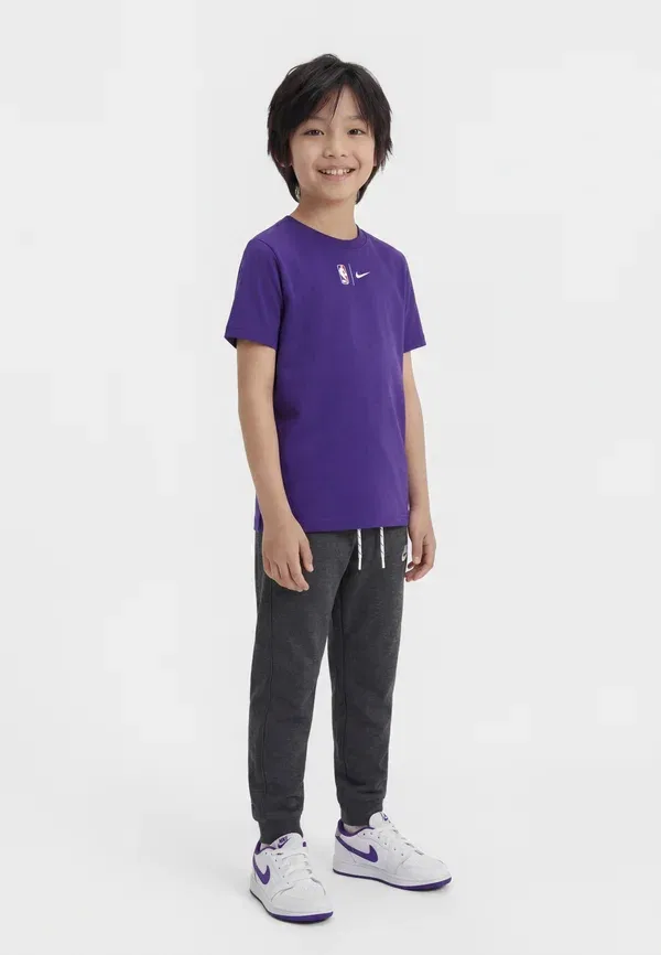 Футболка Nike Performance, NBA Los Angeles Lakers LeBron James Boys Statement Tee Print, фиолетовый