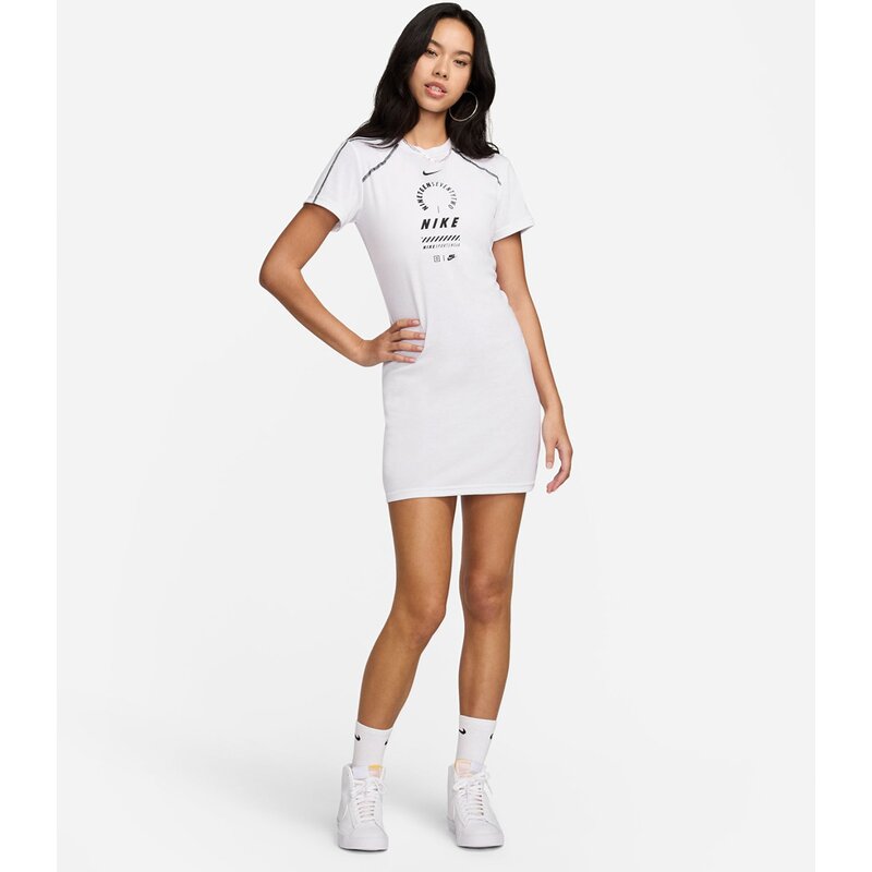 Костюм с платьем из нового южного Уэльса, женское платье из SS Nike, белый — фото 3